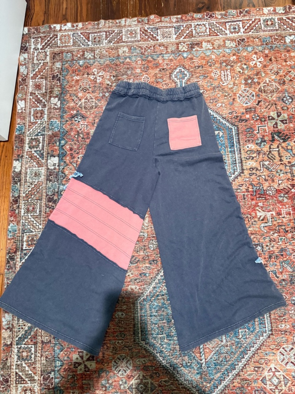 easel Ribbed Jogger Pants in Slate Gray - Picture 2 of 3